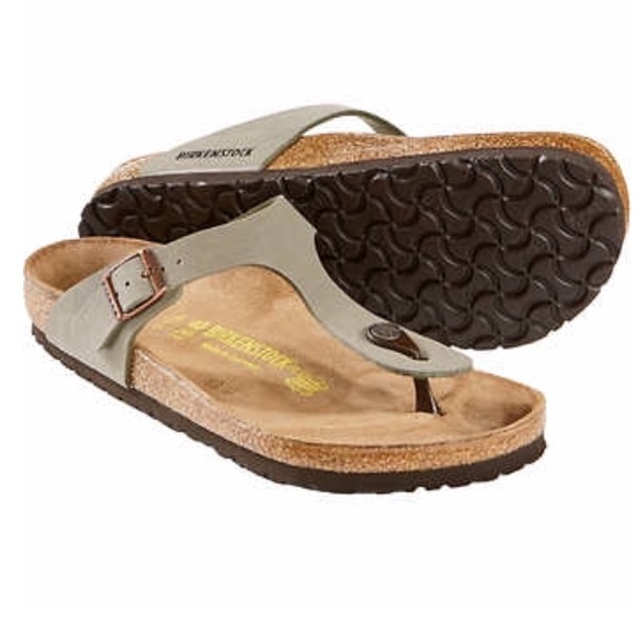 Birkenstock Gizeh Birko Flor Sandal Stone - Picture 5 of 8